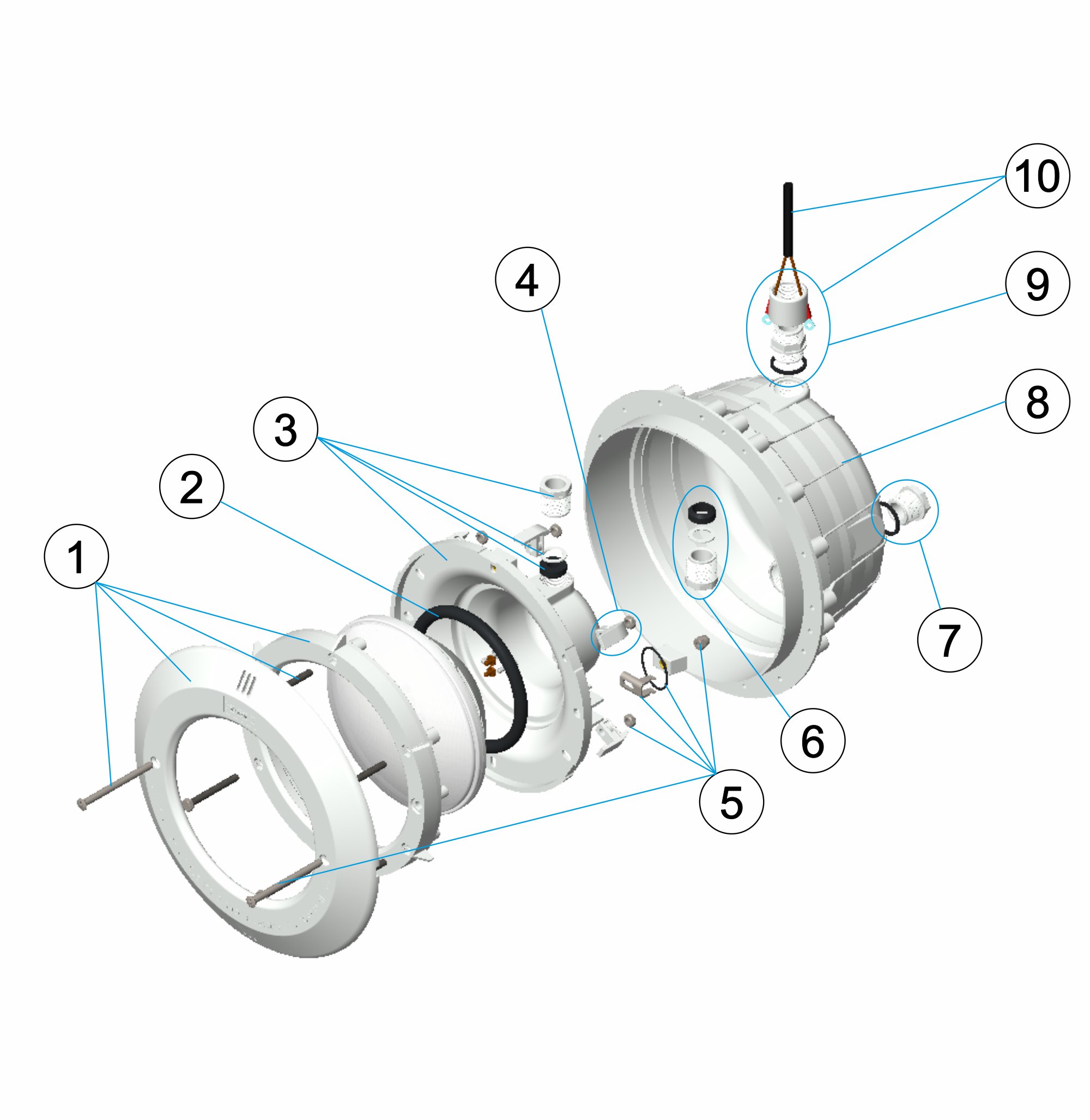 LAMP ESSEN.CA P56 LED BIANCO 20V 1485LM