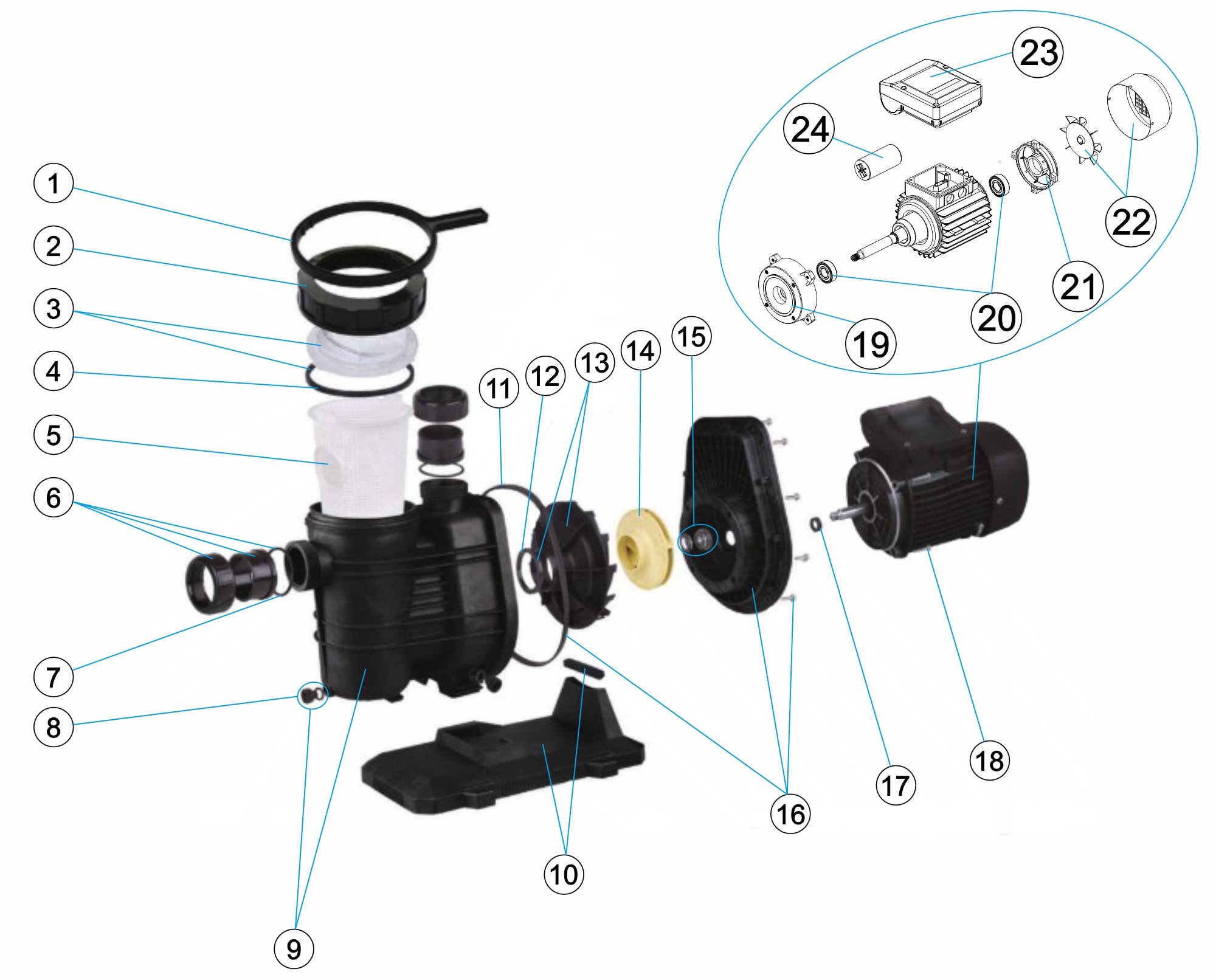 Baracuda Aquantis Max 200Mpump