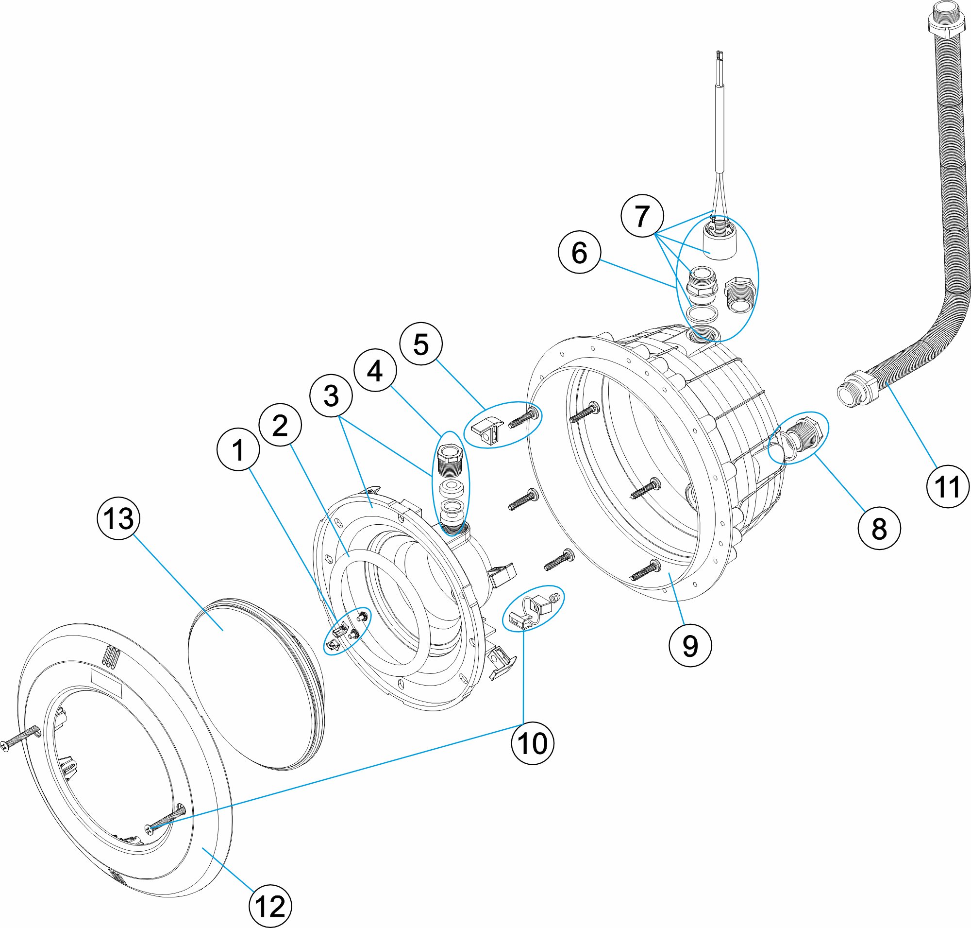 PROJECTEUR LED STANDARD ESSENTIAL W