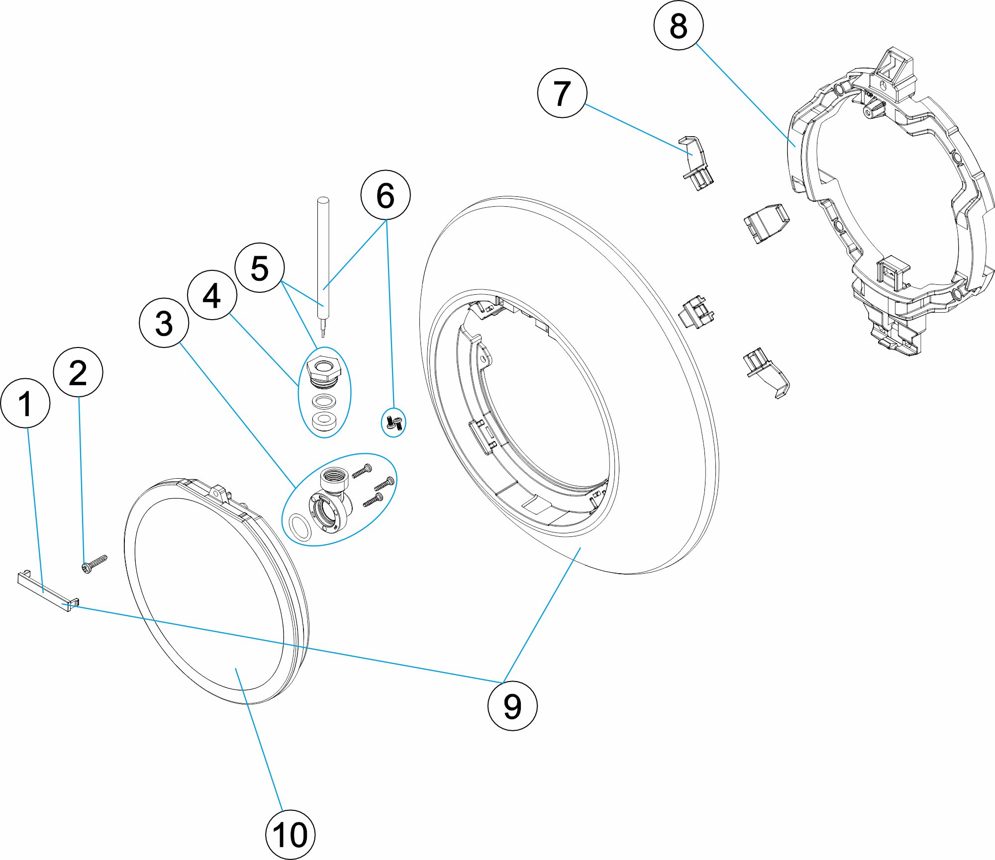 PROIETTORE LED FLEXISLIM WW