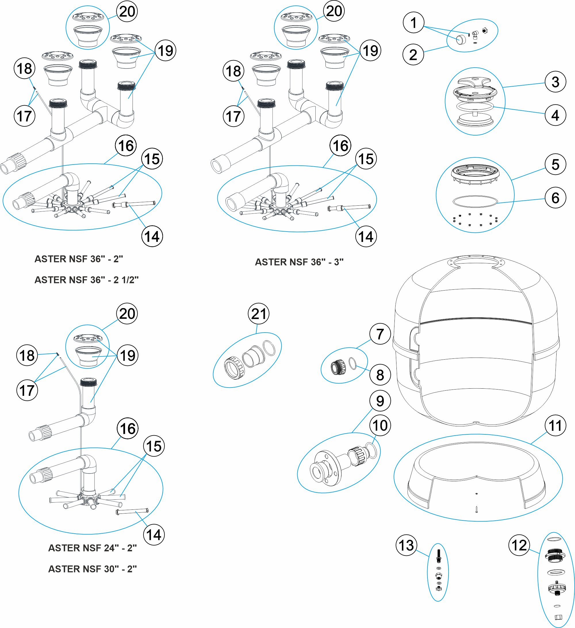 FILTER ASTER 27802-S3A 24