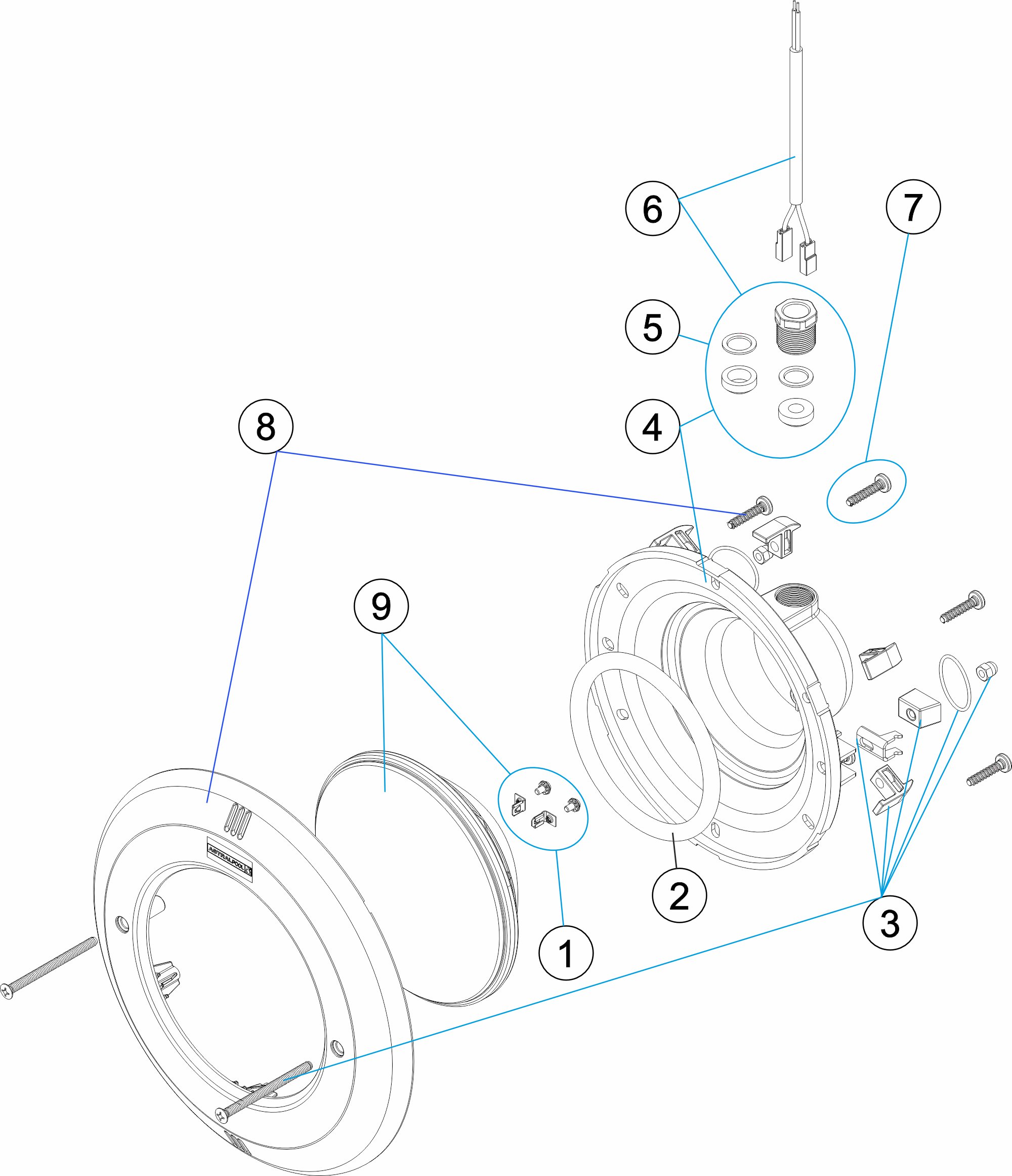PROJETOR LED ANTRACITE ESSENCIAL W