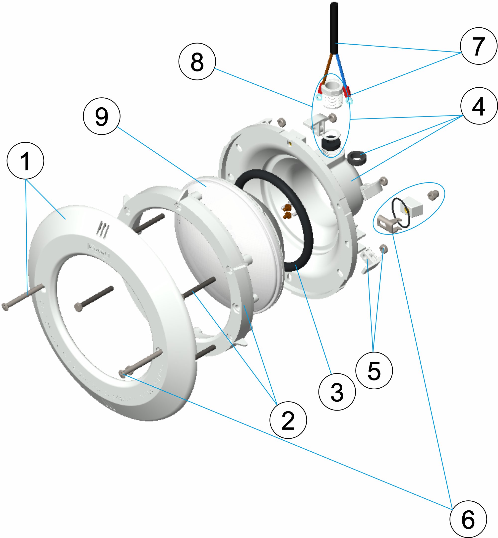 LED PROJECTOR STANDARD ESSENTIAL WIR