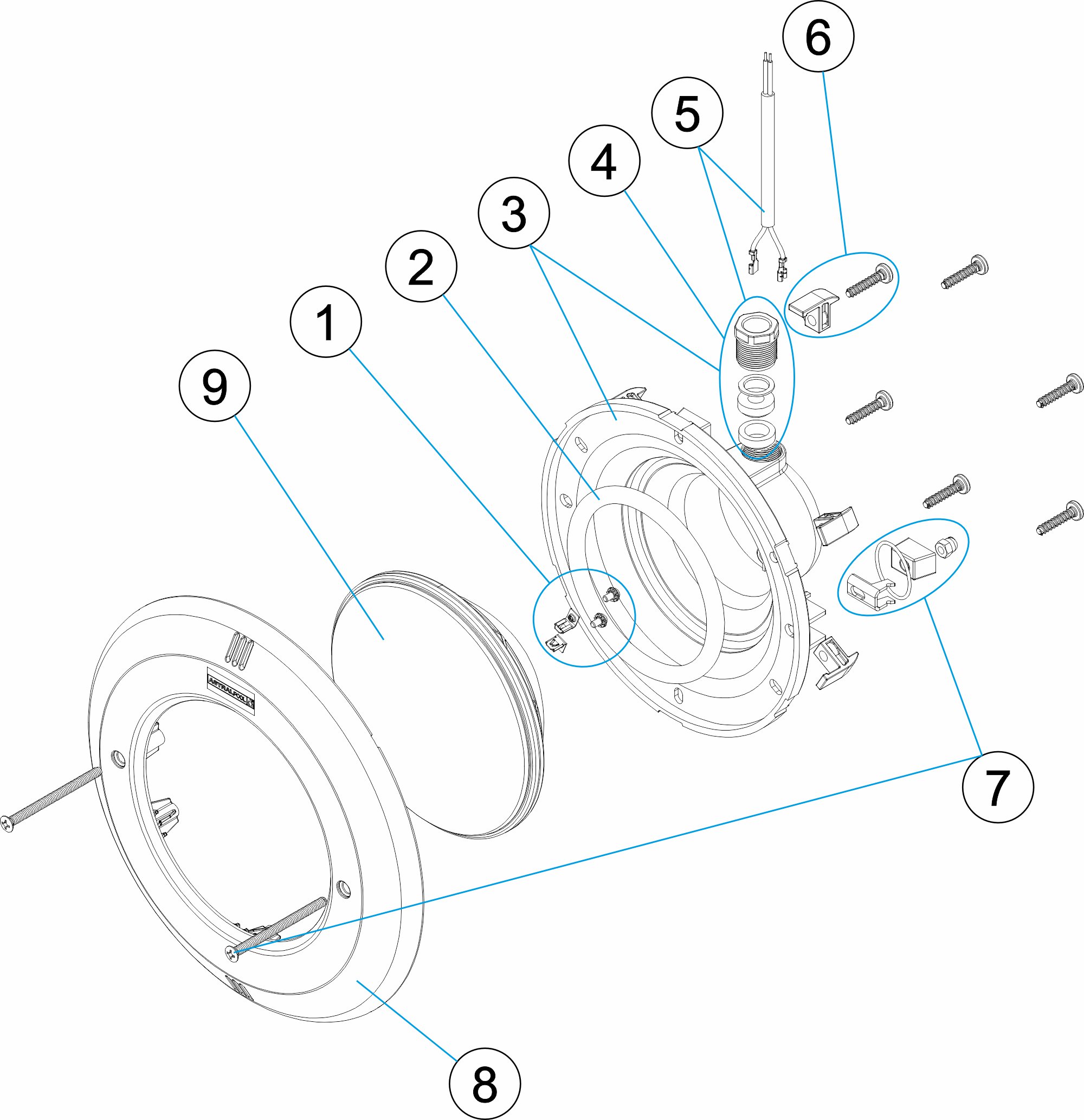 PROJECTEUR LED STANDARD ESSENTIAL RGB