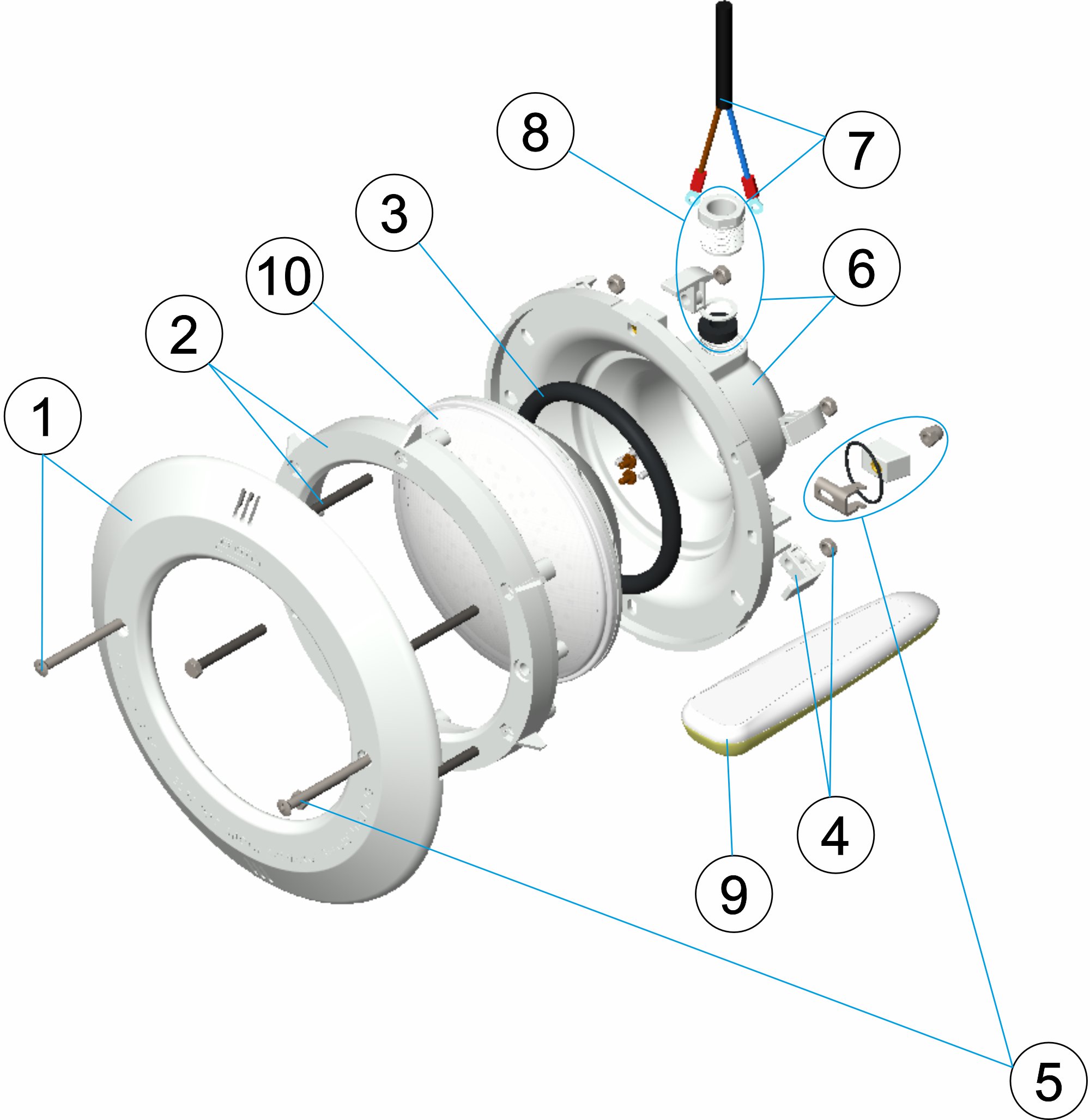 LED PROJECTOR STANDARD ESSENTIAL WIR