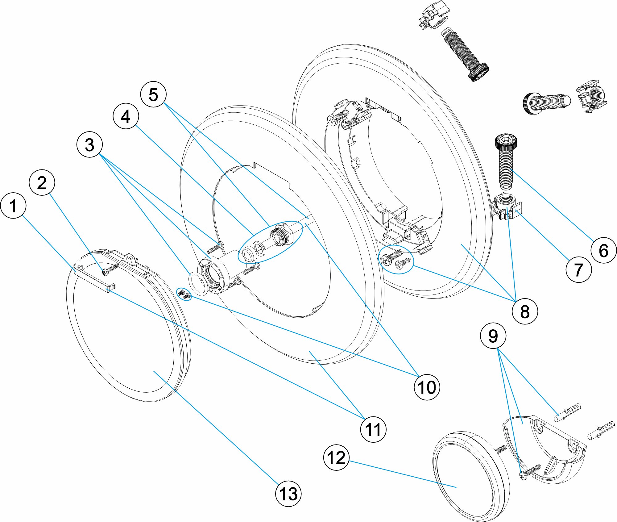 PROJETOR LED FLEXINICHO PLUG & PLAY