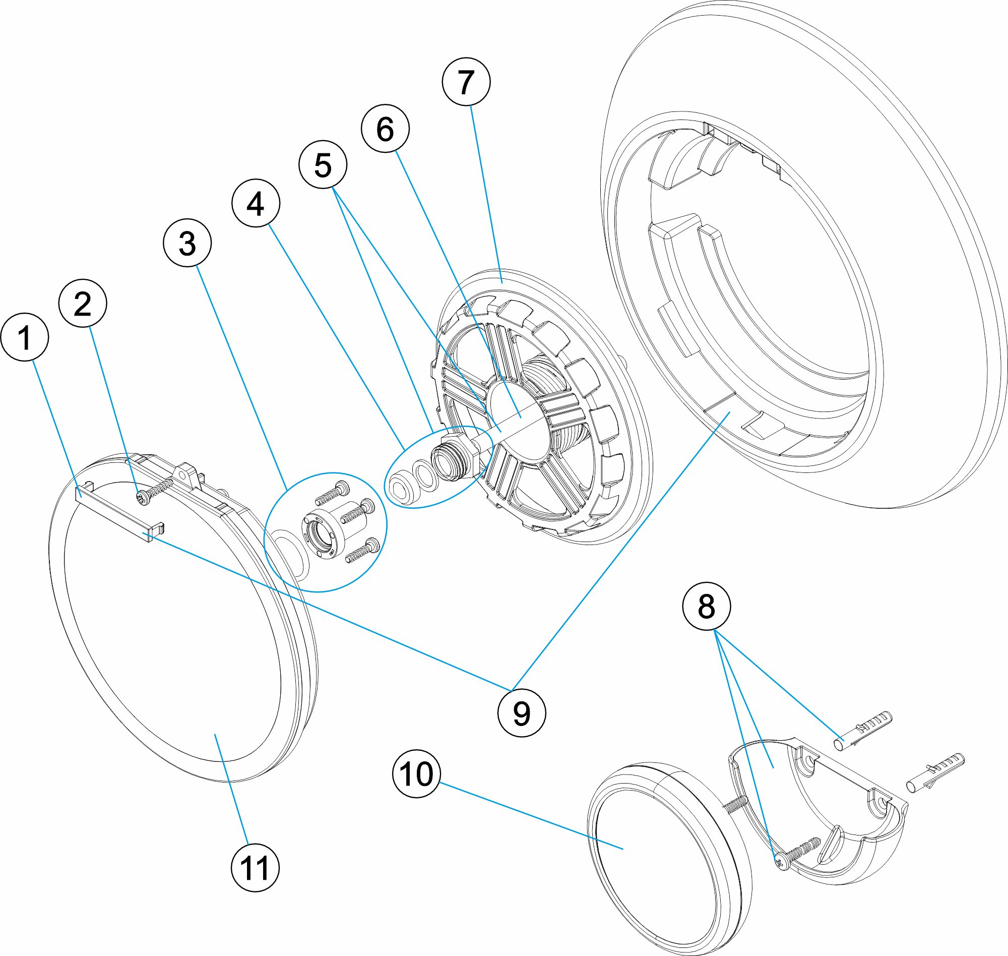 LED PROJECTOR FLEXIRAP PLUG & PLAY