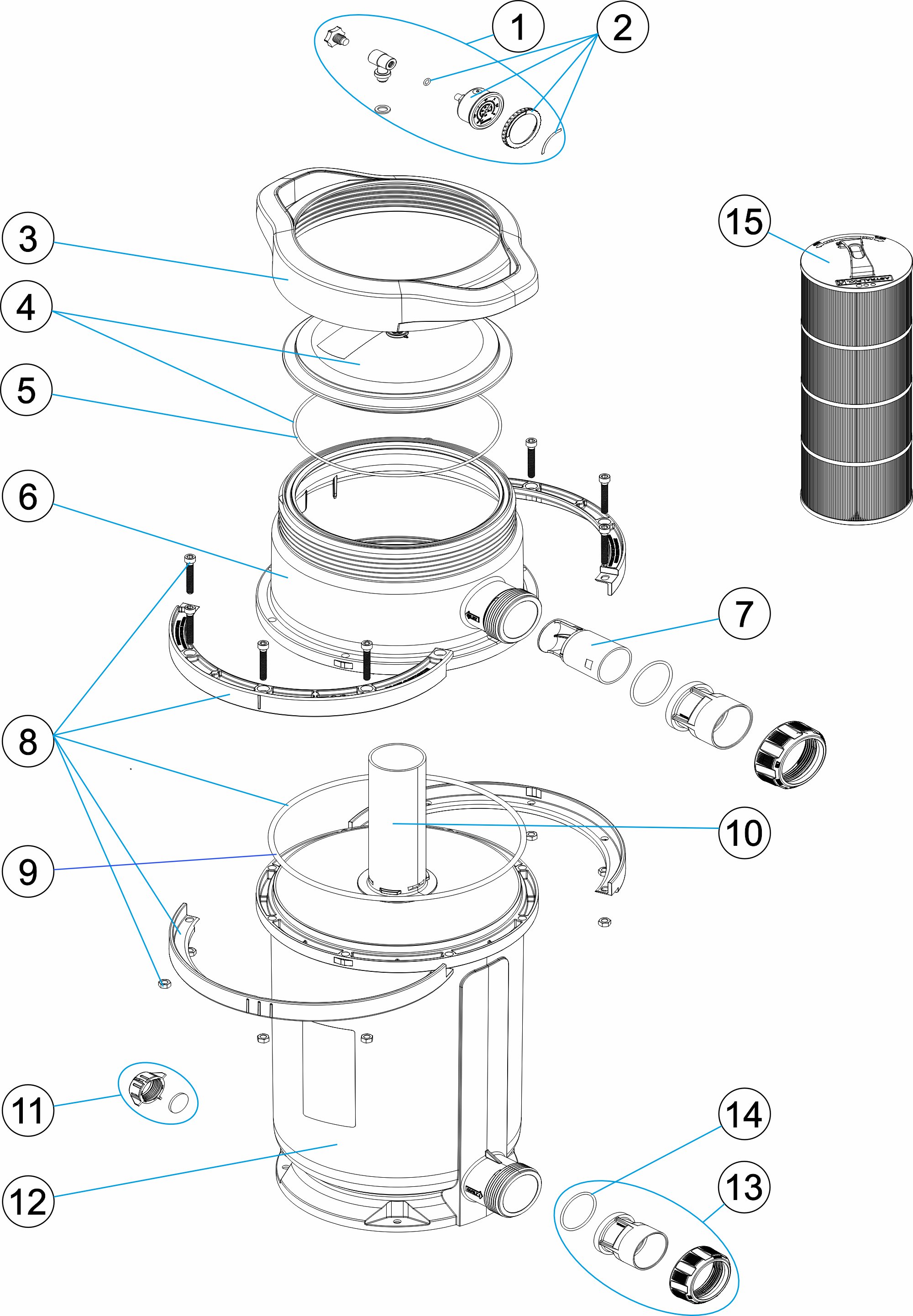 CLARISAVE 10 CARTRIDGE FILTER