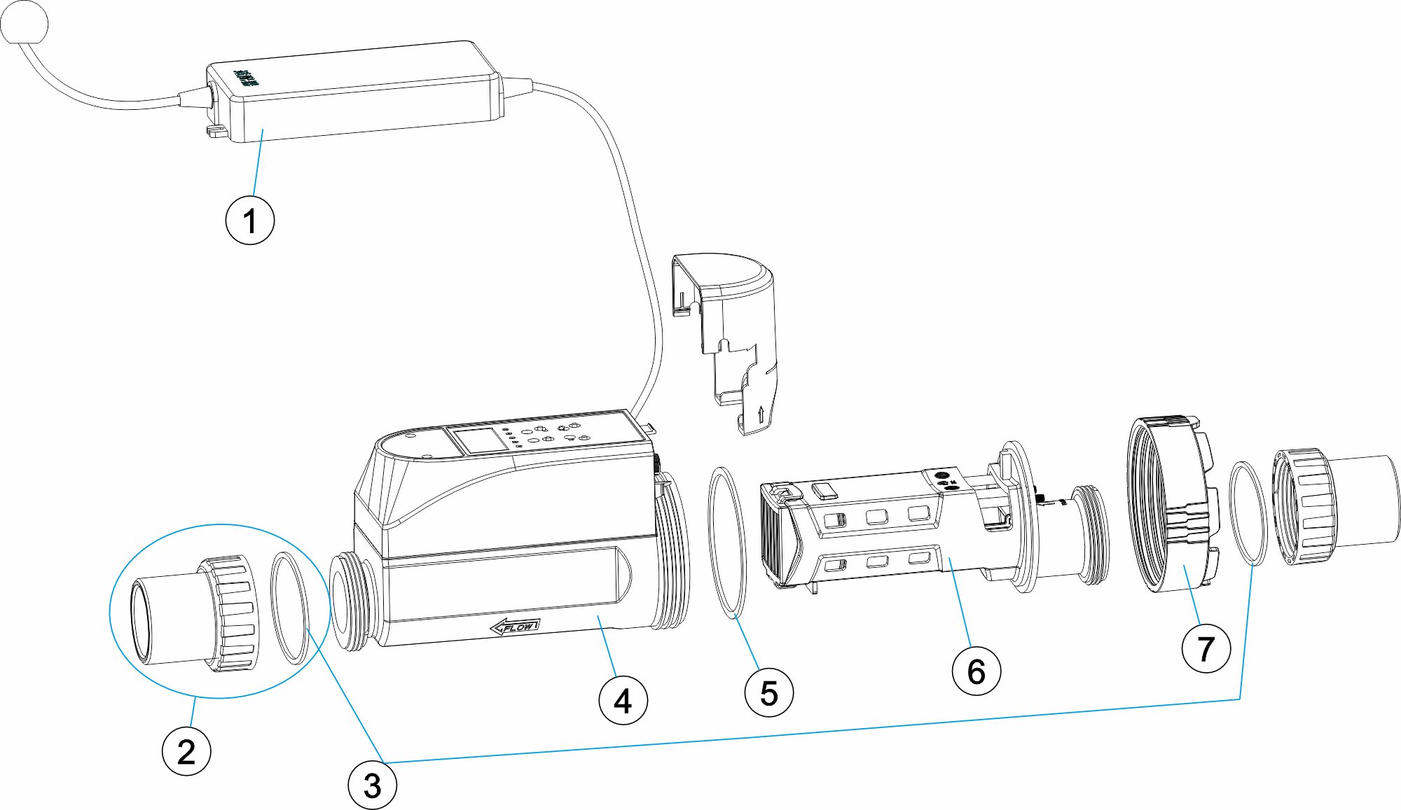 BARACUDA ZENQUA 20 S CHLORINAT