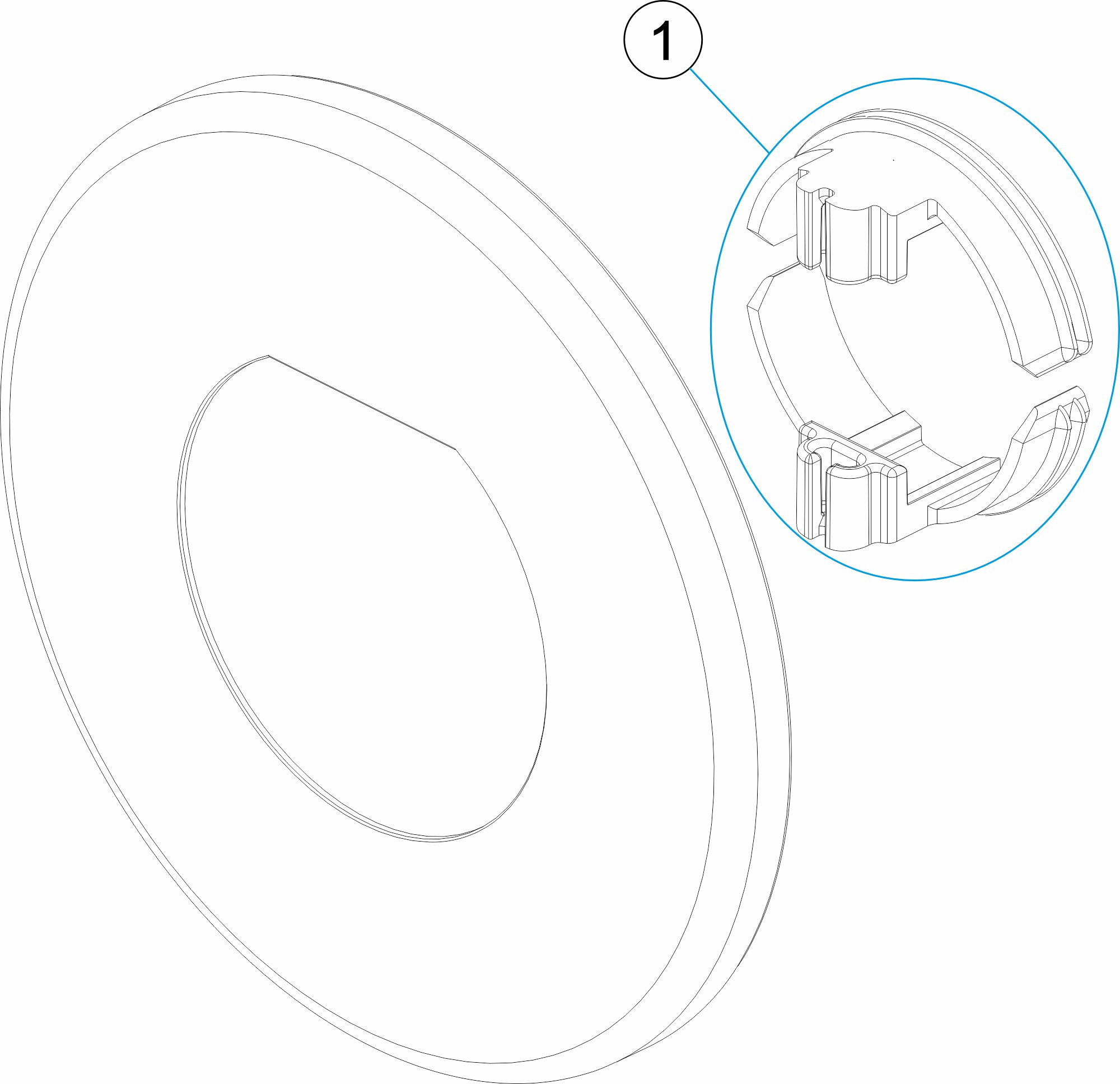 FLEXIMINI PURE EMBELLECEDOR LINER INOX