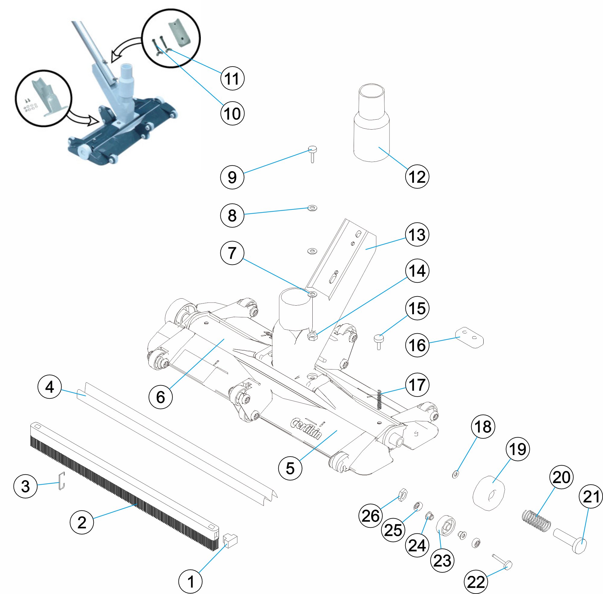 BODENREINIGER CERTIVAC