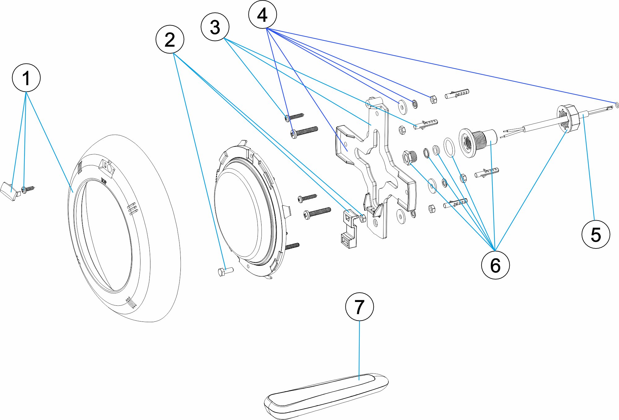 PROJECTEUR LED SLIM ESSENTIAL WIR ANTHRACITE AVEC MANDO