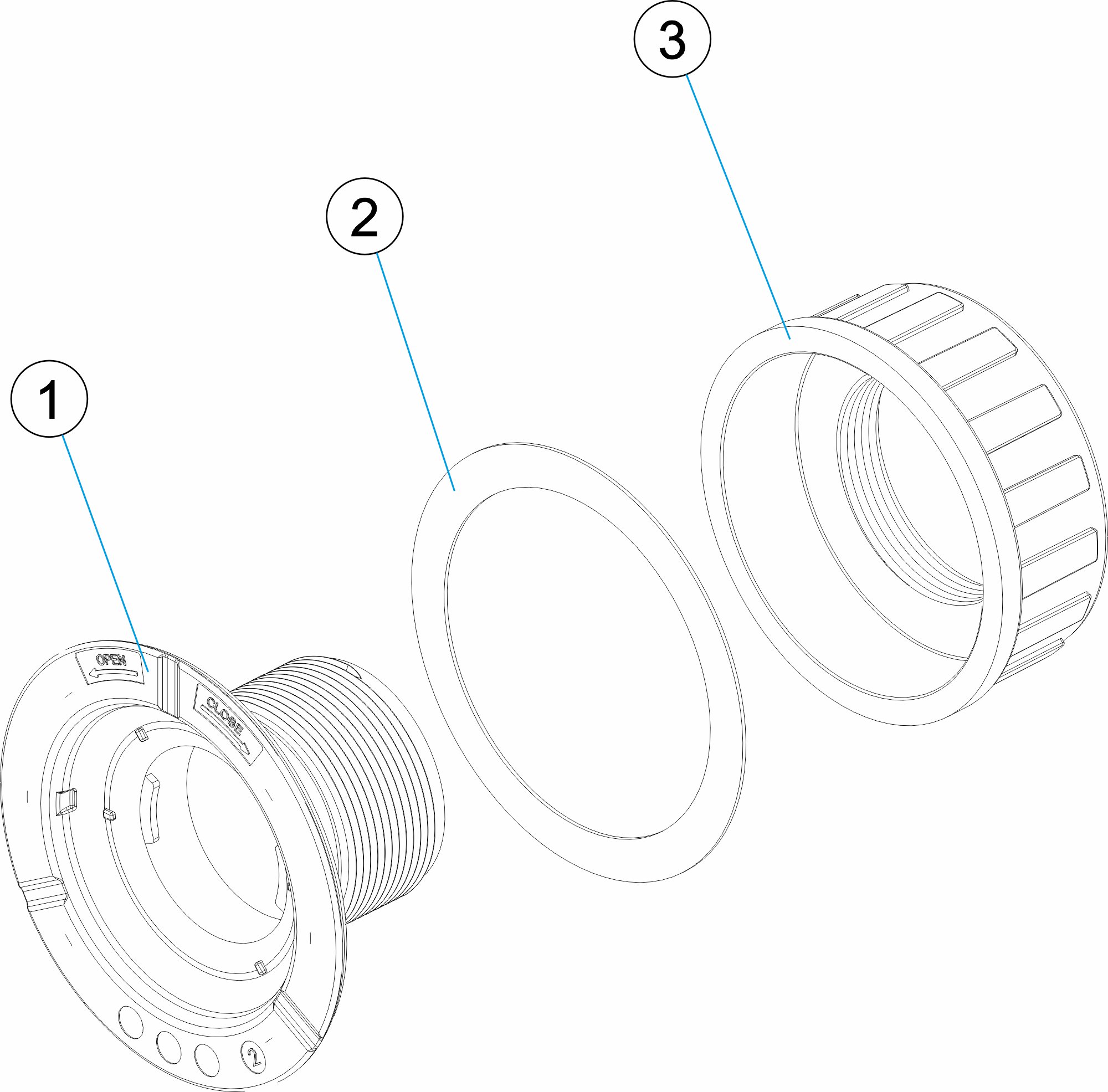 FLEXIMINI DÜSE PURE POLYESTER