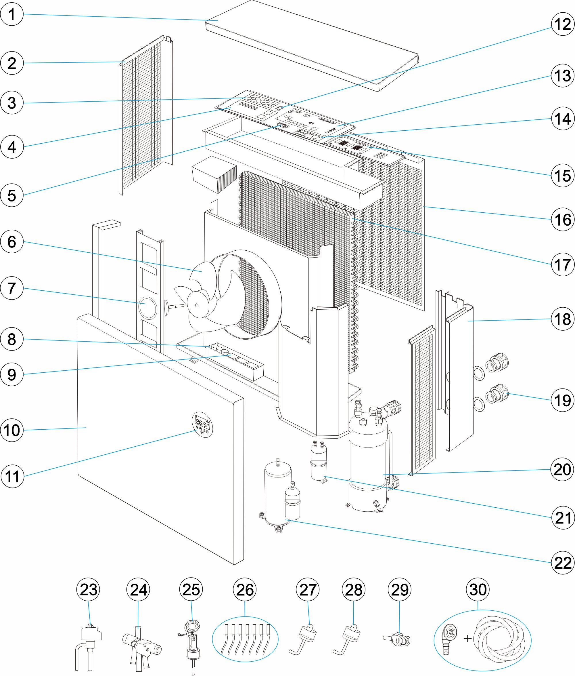 BOMBA DE CALOR MR SILENCE 35KW